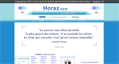 Desktop Screenshot of horaz.com